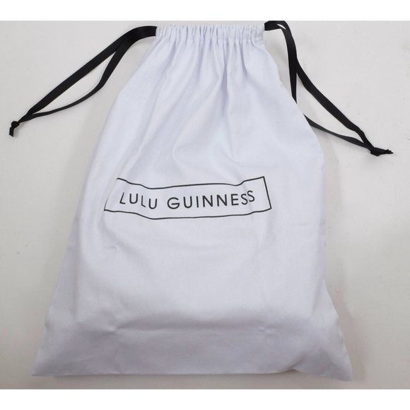 New Lulu Guinness bag pearl leather QUEENIE handbag pink studded - Picture 4 of 13